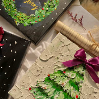 Winter-Exclusive Christmas Tree Painting Class (Chatelier Gangnam)