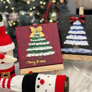 Winter-Exclusive Christmas Tree Painting Class (Chatelier Gangnam)