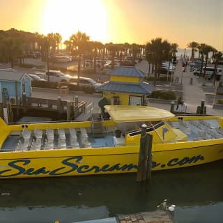 Sea Screamer Boat Cruise in Clearwater Beach with Transport