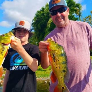 Peacock Bass Fishing Trips Near Miami Florida