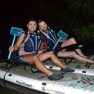 Florida Bioluminescent Paddleboard . Kayak Excursion 