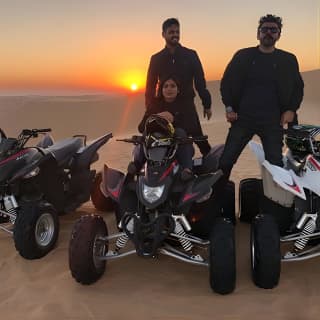 Adventure quad bike tour ( 2 hour private quad biking to deep desert )