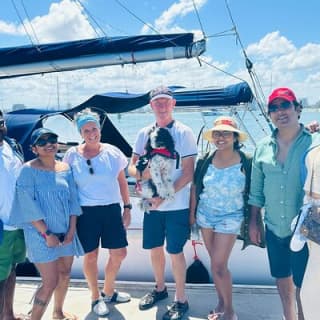 Private Sailing Charter for two adults on Gold Coast Broadwater