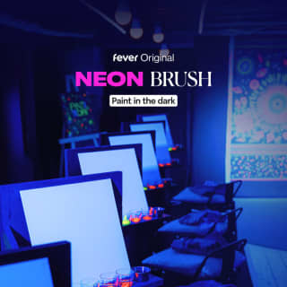 Neon Brush: A Glow-in-the-Dark Painting Experience