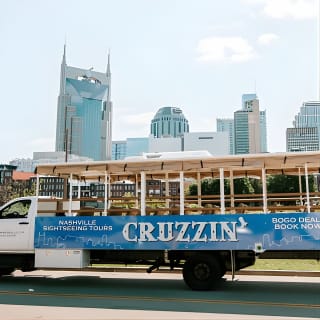 Cruising Nashville Narrated Sightseeing Tour by Open-Air Vehicle