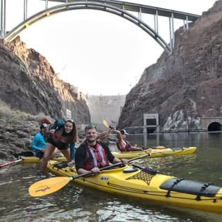 Kayak Hoover Dam with Hot Springs in Las Vegas