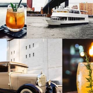 2 HR - NYC Cocktail Making Class on a Yacht! + Car Tour!