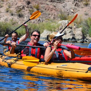 Kayak Hoover Dam with Hot Springs in Las Vegas