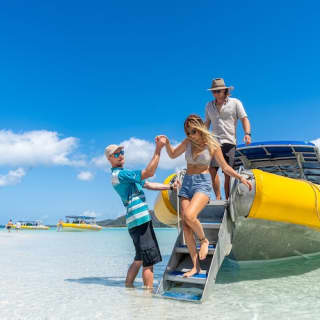 Whitsundays Ocean Rafting: Snorkel, Walk & Whitehaven Beach