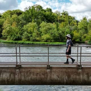 Hiking the James River in Richmond, VA