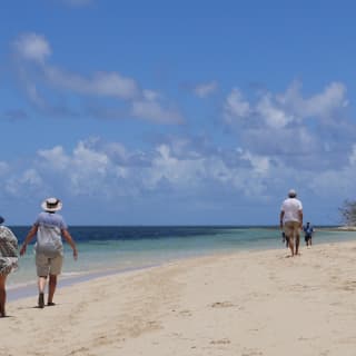 Walk, Sail and Snorkel: Great Barrier Reef & Green Island Tour