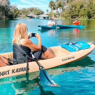 Silver Springs Glass Bottom Kayak Tour!