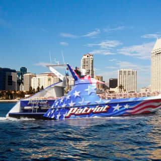 San Diego: Patriot Jet Boat Thrill Ride