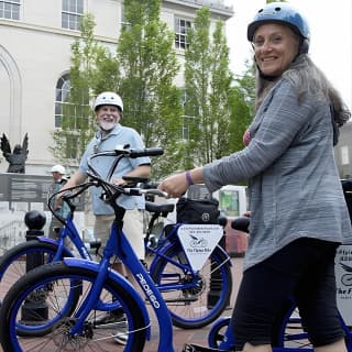 Asheville Historic Downtown Guided Electric Bike Tour with Scenic Views