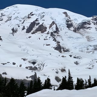 Touring and Hiking in Mt. Rainier National Park