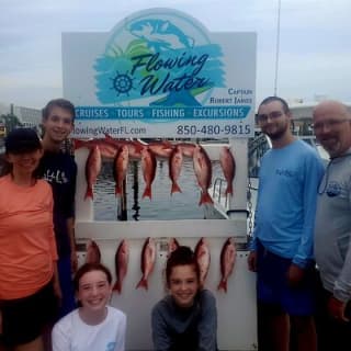 Family Fun Combo: Dolphins, Fishing & Swimming (Flowing Water Charters)