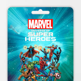 Marvel Universe of Super Heroes - Tarjeta Regalo