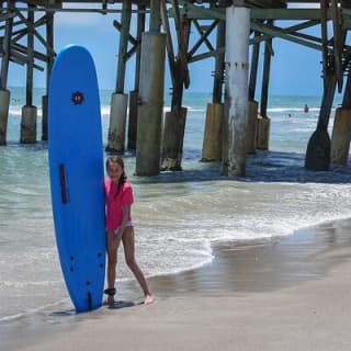 One Hour Surf Lesson with Experienced Instructor