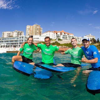 Surfing Lessons on Sydney's Bondi Beach