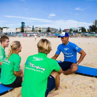 Surfing Lessons on Sydney's Bondi Beach