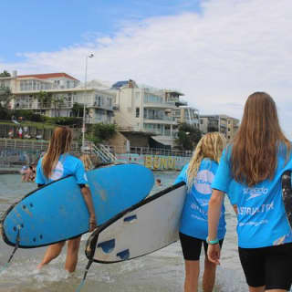 Surfing Lessons on Sydney's Bondi Beach