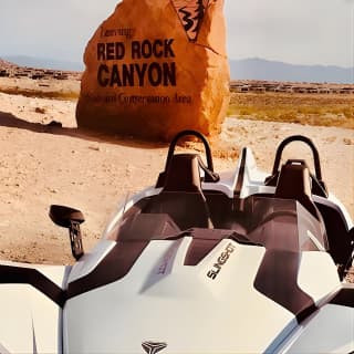  Vegas Strip and Red Rock Canyon Guided Trike or Slingshot Tour 