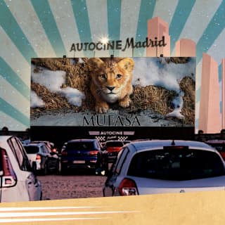 Mufasa: el rey león en Autocine Madrid