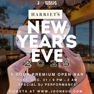 Harriet's Rooftop at The 1 Hotel NYE 2025