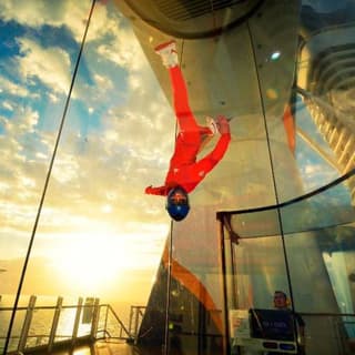 Rosemont Indoor Skydiving: 2 Flights & Certificate