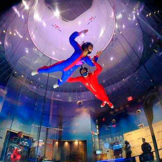 Rosemont Indoor Skydiving: 2 Flights & Certificate