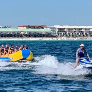 Small-Group Banana Boat Ride at Miramar Beach Destin