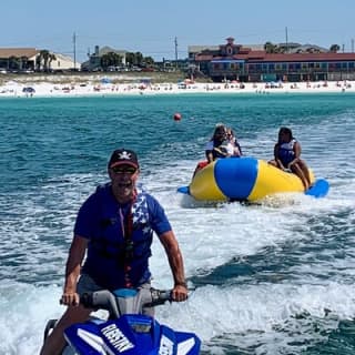 Small-Group Banana Boat Ride at Miramar Beach Destin