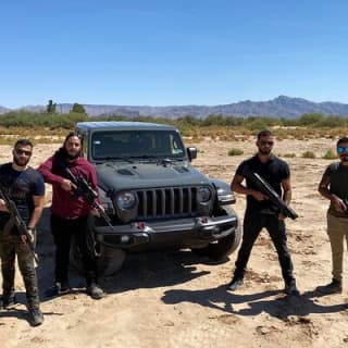 Outdoor Shooting With Gun Instructor In Las Vegas