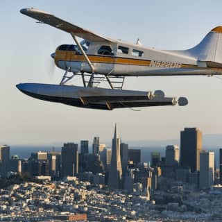 Greater Bay Area by Seaplane with Sunset