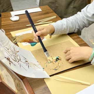 Gold Leaf Painting DIY Workshop