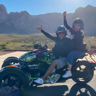 Couples Private Guided Red Rock Tour On A CanAm Trike