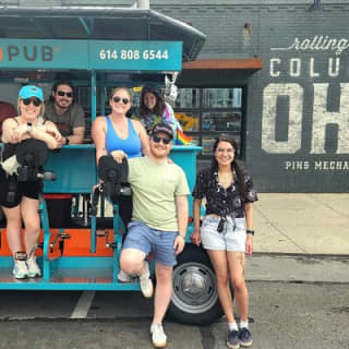 Explore Columbus on The Trolley Pub