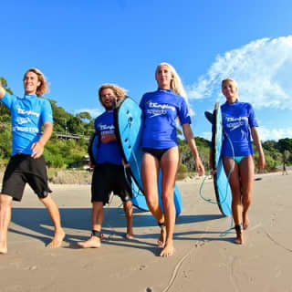 Small-Group Surfing Lessons in Byron Bay