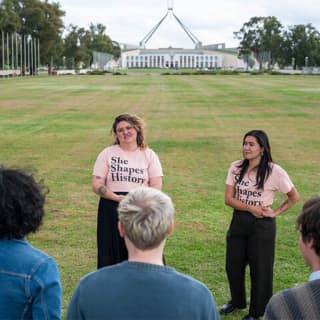 Women's History Walking Tour with Local Guide in Canberra