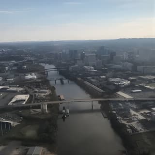Helicopter Tour of Downtown Nashville