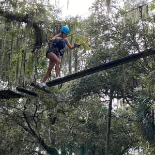 Seminole Aerial Adventures at Central Florida Zoo: Upland Course