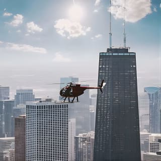 Private 45-Minute Chicago Skyline Helicopter Tour 
