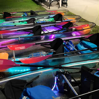 L.E.D. Light Kayak Miami City Lights