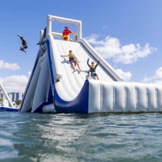 GC Aqua Park 50 Minute Inflatable Water Park Activity, Southport