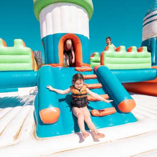 GC Aqua Park 50 Minute Inflatable Water Park Activity, Southport