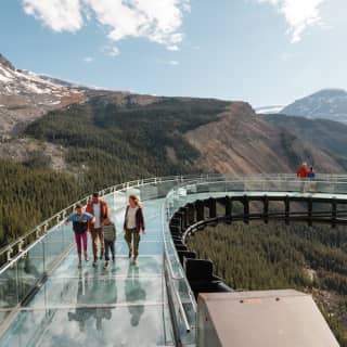 Glacier Adventure: Ice Explorer Glacier Tour and Glacier Skywalk