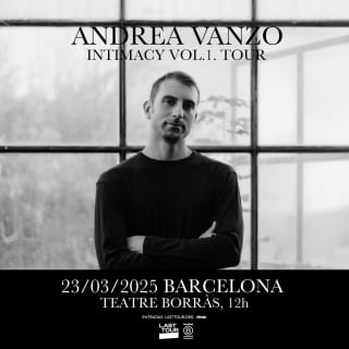 ﻿Andrea Vanzo at the Borrás Theater, Barcelona 2025