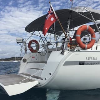 Sailing Curlew Escape on Moreton Bay