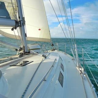 Sailing Curlew Escape on Moreton Bay