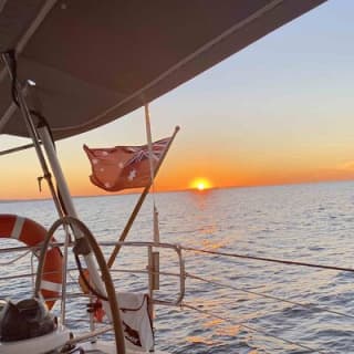 Sailing Curlew Escape on Moreton Bay